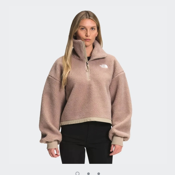 The North Face Sweaters - The North Face Women's Platte Sherpa 1/4 Zip Pullover (NWOT)